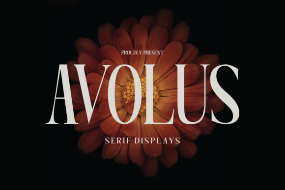Avolus: A Modern Display Font for Campaign Designers and Content Creators