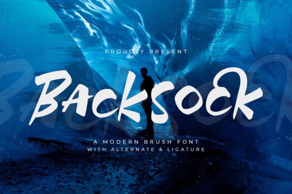 Backsock: A Modern Brush Font for Branding