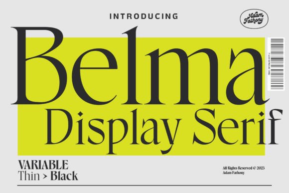 Belma Font: A Stylish Serif for Elegant Branding and Modern Design