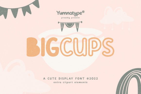 Bigcups: An Exclusive Script Font for Elegant Branding