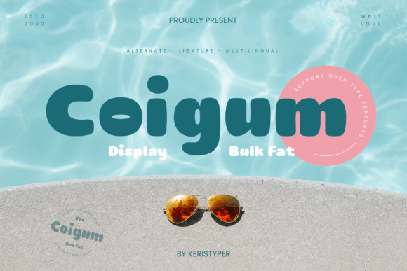 Coigum: A Bold Display Font for Editorial Headlines