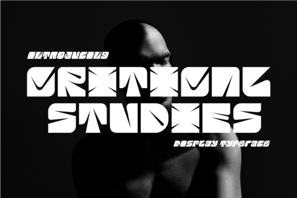 Critical Studies: A Reversed-Weight Display Font for Bold Campaigns