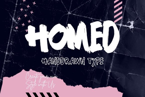 Homed Display Font for Editorial Headlines and Covers