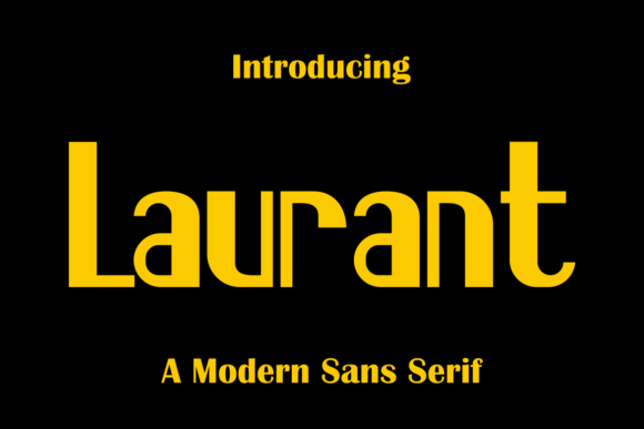 Laurant Display Font for Standout Campaign Visuals