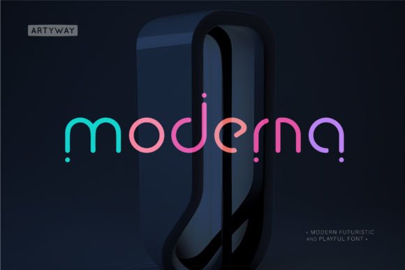 Moderna Display Font for Campaign Visuals That Stop the Scroll