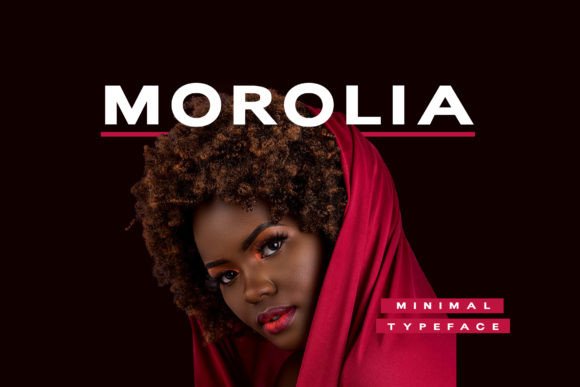Morolia Display Font for Handmade Products and Elegant Branding