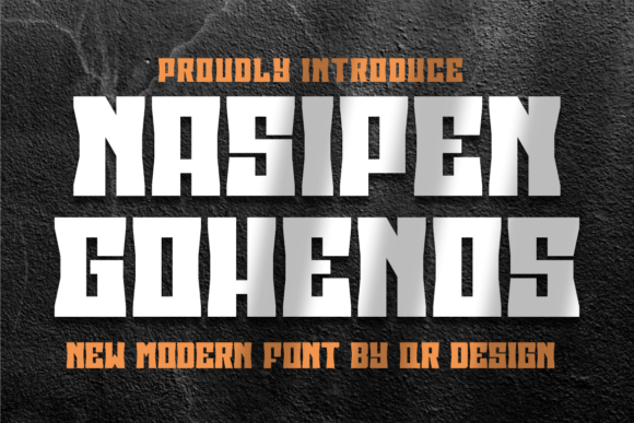 Nasipen Gohenos Font for Strong Digital Branding