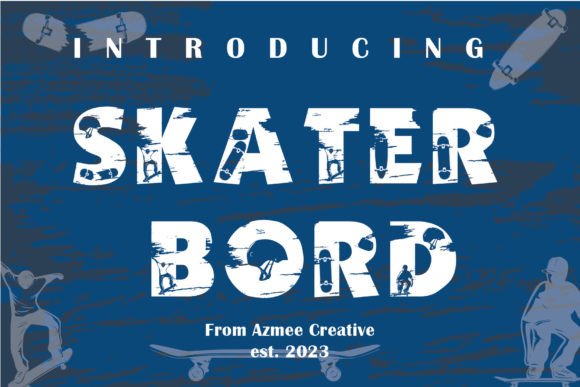 Skatebord Font Review: Bold Display Type with an Icy Edge