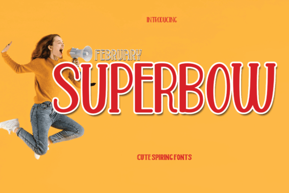 Superbow Display Font for Handmade Product Makers and Designers