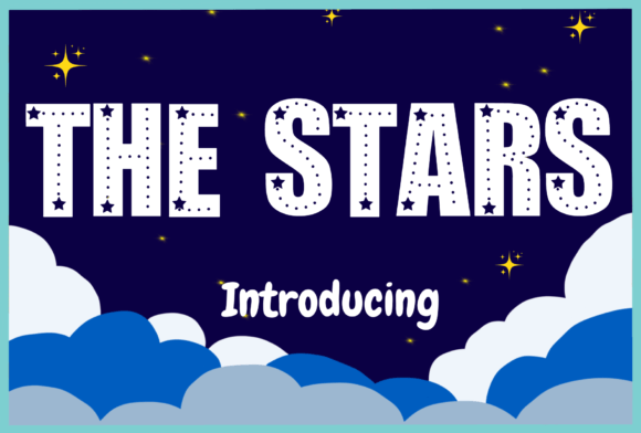 The Stars Font: A Cute Script for Thoughtful Editorial Design